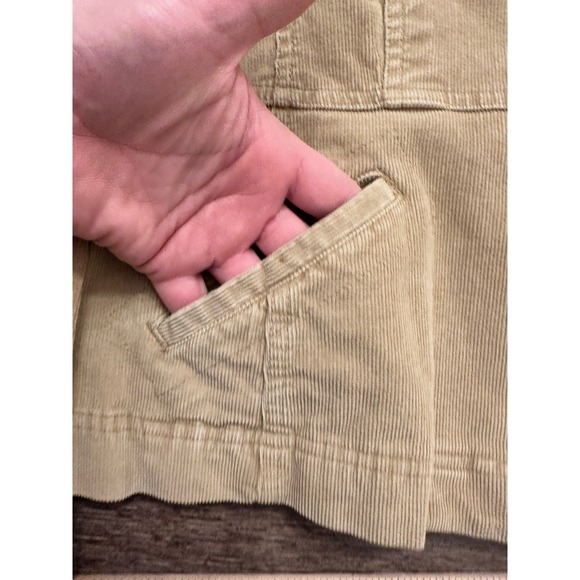 Vintage St. John's Bay Stretch Tan Corduroy Blazer Jacket XL Cotton Spandex - Picture 3 of 10